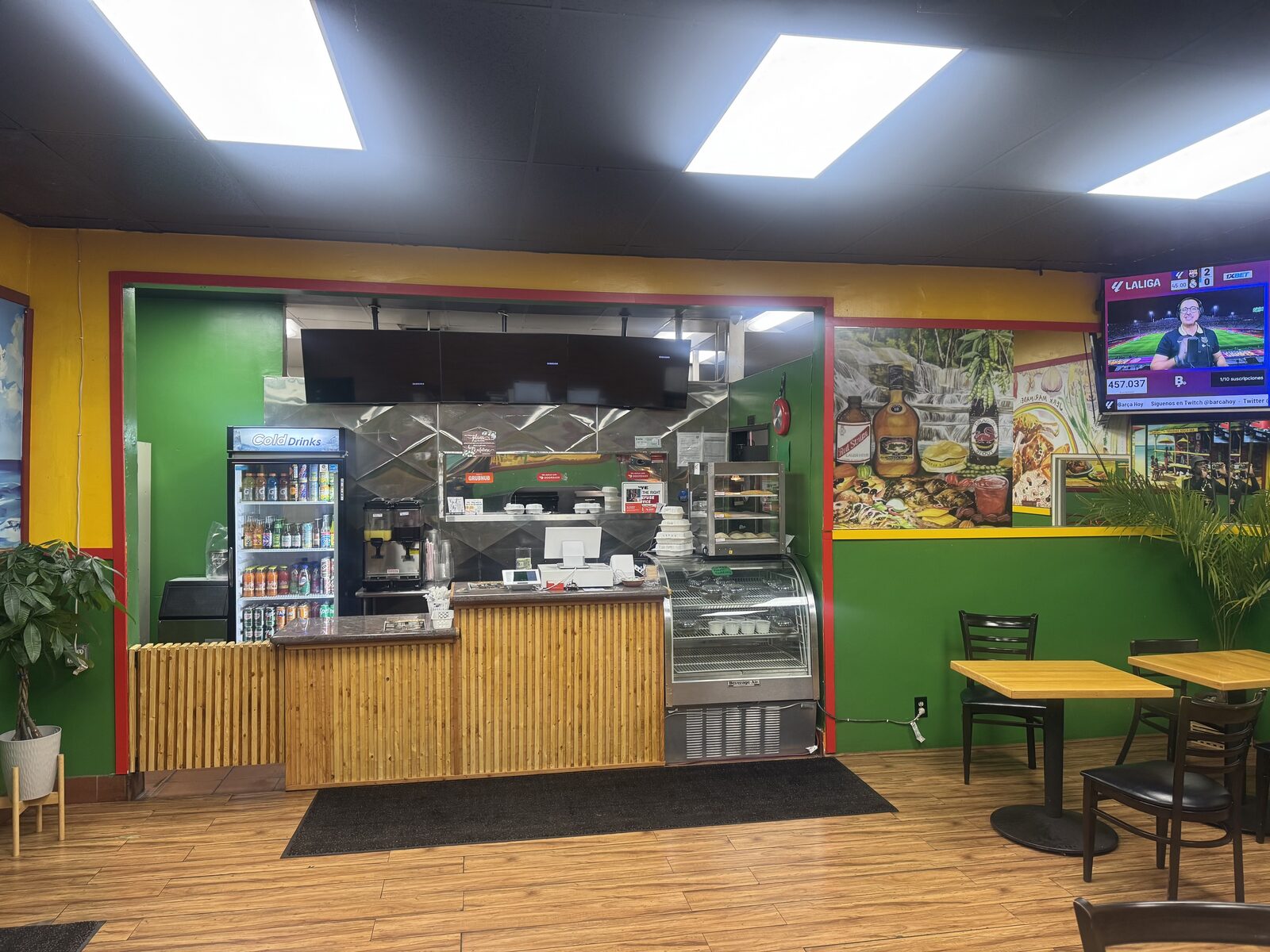 Order counter and dessert case